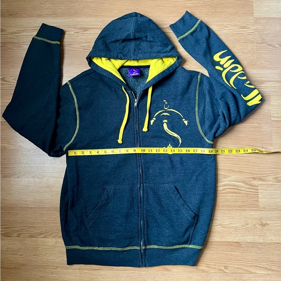 Disney Aladdin Vtg Zip up Sweater - Picture 4 of 9